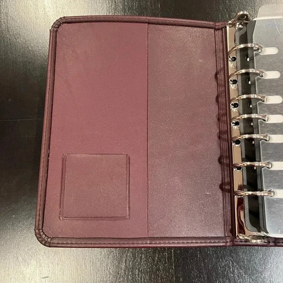 Vintage Franklin Covey Day Runner Style Binder Planner Faux Leather with Inserts - Picture 11 of 15